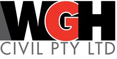 Logo for WGH Civil Logo